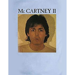 Paul McCartney T Shirt McCartney Ii Album Cover Official Mens Light Blue Size M - Les Beatles, Paul McCartney, John Lennon, RIngo Starr, George Harrison Paul McCartney T Shirt McCartney Ii Album Cover Official Mens Light Blue Size M – Image 3