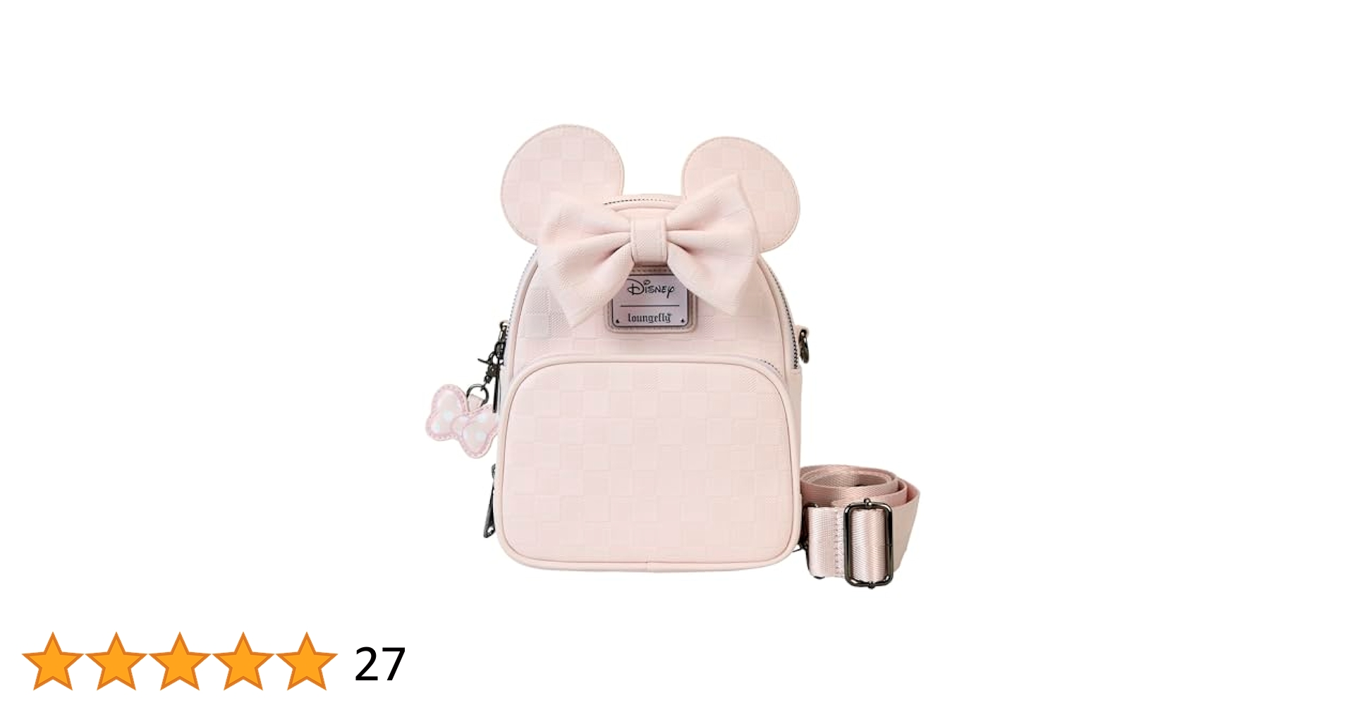 ☆Loungefly☆Minnie Mouse Checkered Texture Convertible Amazon.com: Loungefly Minnie Mouse Checkered Texture