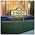 Solar Address Signs for Houses, House Number for Outside Waterproof, Address Plaques for House Numbers, Cold/Warm White Illuminated, Wall Mounted/In Ground Address Number for Front Yard, Driveway