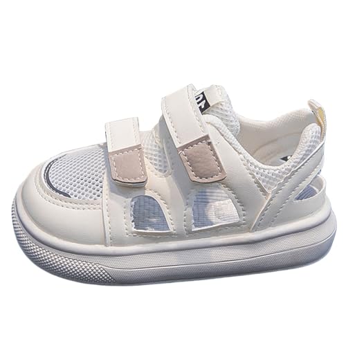 Toddler Mesh Breathable Sneakers Lightweight Flat Non Slip First Walking Sport Shoes Baby Boys Fall Casual 2 Strap Shoes