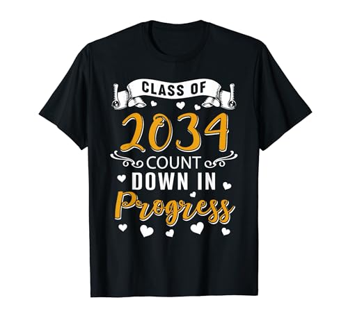 Class of 2034 Count Down In Progress Happy First Day ���B���e�[�W T�V���c