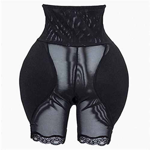 Braguitas Moldeadoras de Encaje con Relleno para Mujer, realzadoras de glúteos sin Costuras, Moldeadoras de Cadera, Ropa Interior Tipo bóxer.