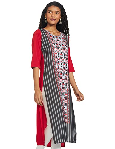Image of Women's Crepe Regular Kurta