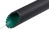 Fränkische Kabelschutzrohr Kabuflex R plus Typ 450 75,0x62,0mm für Erdverlegung schwarz 50 Meter