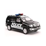 Centy Toys Police Interceptor Fortune Pull Back Car (Black)