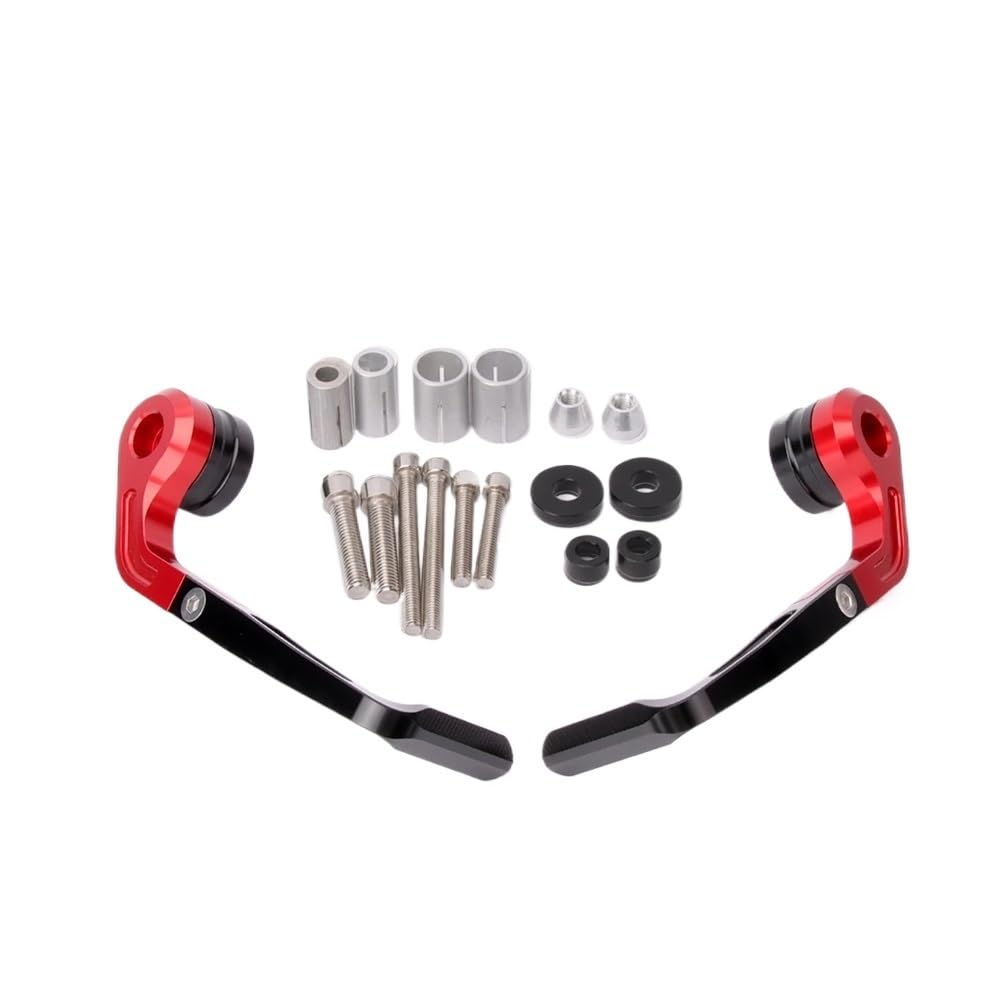WGRUKLBD for Ya&maha YZF R1 R3 R6 R15 R25 R7 R125 Universal Motorcycl CNC Aluminum Accessories Handlebar Lever Guards Protector Handguard Handlebars Protector