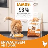 IAMS for Vitality Katzenfutter trocken Huhn - Trockenfutter für Katzen im Alter von 1-6 Jahren, 1,5 kg