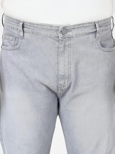 Image of Urbano Plus Men's Straight Fit Mid Rise Jeans
