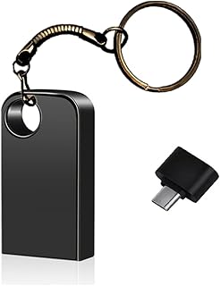 128GB Type C Flash Drive 3.0 USB Flash Drive USB Type C Memory Stick with Keychain Dual Type C USB Thumb Drive Photo Stick Jump Drive for Smartphones, Computers, Tablets, PC Data Storage (128GB)