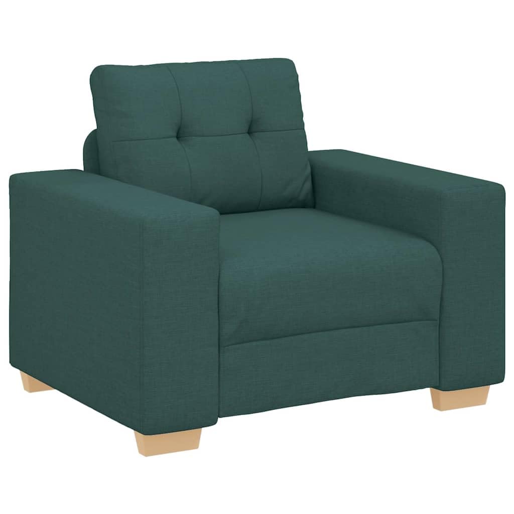 Fauteuil vert foncé 100x78x80 cm : créez un coin lecture cosy
