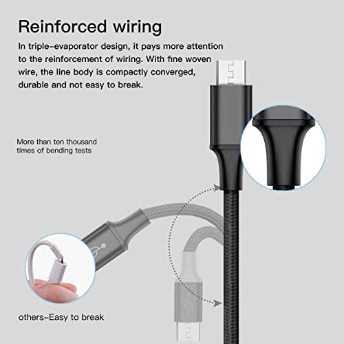 Dyazo 2.4 Amp 1 Meter Nylon Braided 3 In 1 Mobile Charging Usb Cable Compatible For All Smartphone, Iphones And Type C Devices,(Black) Dyazo 2.4 Amp 1 Meter Nylon Braided 3 In 1 Mobile Charging Usb Cable Compatible For All Smartphone, Iphones And Type C Devices,(Black)