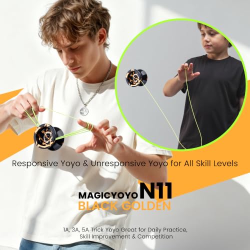 Image of MAGICYOYO N11+K2 Yoyo for Kids 8-12, Professional Yoyo for Adults