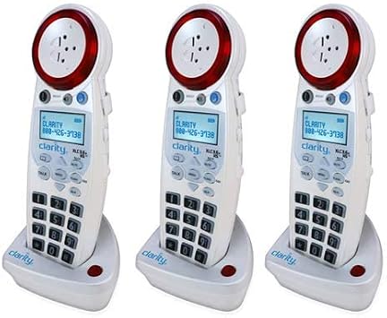 Clarity XLC7HS Expandable Handset Multipack Variation XLC7HS 3 Pack