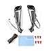 Liru Daytime Running Light Front Fog Lamp Turn Signal ABS Black Car for Toyota CH-R CHR 2020-2023