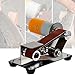 30mm Mini Belt Sander, Sander Tool w/ 7-Gear Speed Control, 15 Degree Knife Sharpener Electric Sander Sanding Machine w/Buffing & Grinding Wheel for Woodworking Metal Working Knife Sharpening