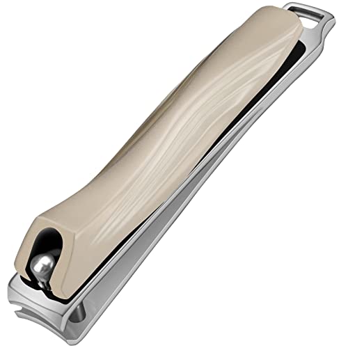 Nagelknipser, 85mm Heavy Duty Großer Nagelschneider für Zehen- und Fingernagel, mit integrierter Nagelfeile,Geeignet für Männer Frauen Cover