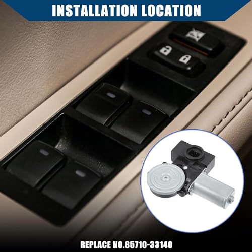 Moteur de lève-vitre conducteur Lexus pour rouler sereinement