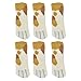 Chaussettes de Jambe de Chaise, 20pcs Couvre-Jambes de Meubles de Dessin animé en Fibre Acrylique tricotés pour se déplacer Facilement et réduire Le Bruit(#1)