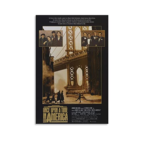 Érase una vez en América película 2 cartel decorativo lienzo pared arte sala de estar carteles pintura dormitorio 30 x 45 cm Cover