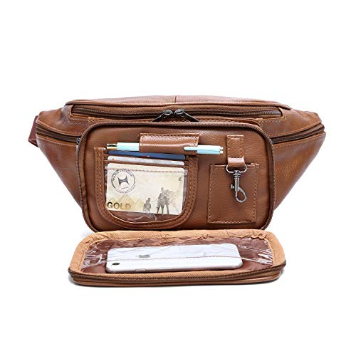nabob leather fanny pack