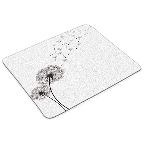 TJZ HOME Pusteblumen-Badematten für Badezimmer, Pusteblumensamen, saugfähig, rutschfest,...