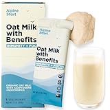 Alpine Start Oat Milk with Benefits - Instant Organic Oatmilk Powder 5ct single serve packets