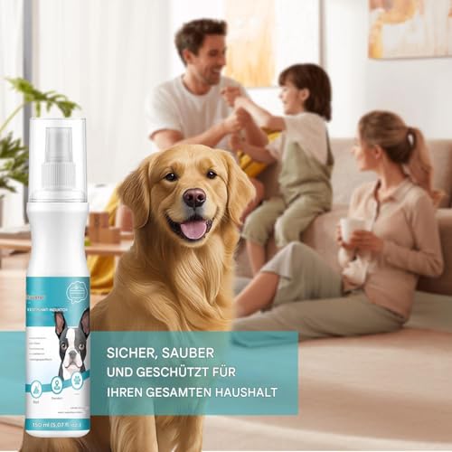 YNPQTDS Hunde Stubenreinheit Spray - Kot Auslöser Für Welpen | 150 ml Hundetoilettentrainingsspray für Teppich Möbel Innenbereich Garten Couch Außenbereich Haushalte Mit Mehreren Haustieren