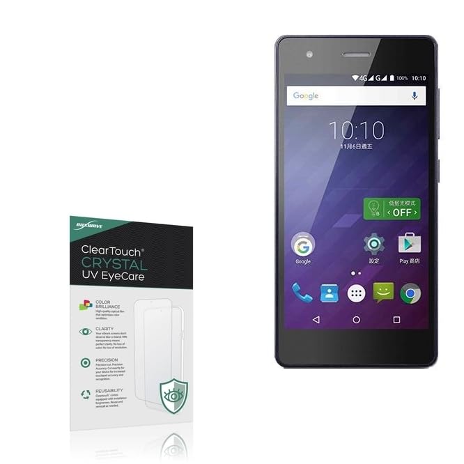 BoxWave Screen Protector Compatible With BenQ B506 - ClearTouch Crystal Anti-UV EyeCare (2-Pack), Filters out Harmful Blue Light Reduce Fatigue