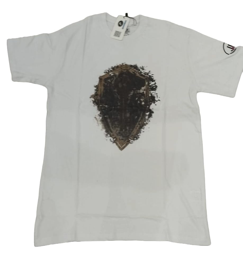 GenericMen Women Cotton Basic Tee O-Neck T-Shirt flowery design jn2