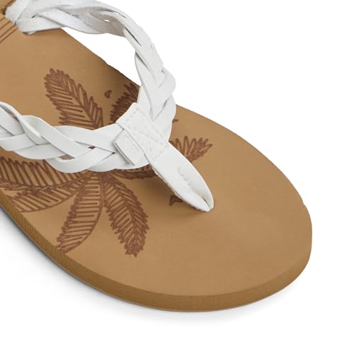 Image of Roxy Women's Feel Breezie Braided Flip Flop Sandal