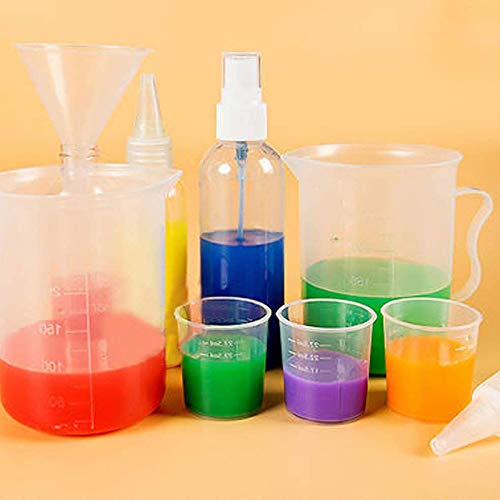 Goeielewe 50Pcs Plastic Medicine Cups, 60Ml/2Oz Clear Reusable Graduated Cups Transparent Scale Measuring Cups, Measure Container For Mixed Pills, Liquid Medication #TOP4