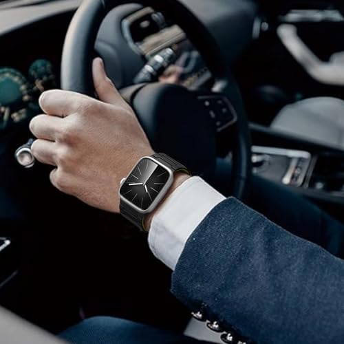 Image of SNBLK Magnetic Watchband Compatible with Apple Watch for Men 44mm 45mm 46mm 49mm 42mm 41mm 40mm 38mm Women, Silicone Sport Strong Magnet Strap for iWatch Series 11 Ultra 3 Ultra 2 Se 10 9 8 7 6 5 4 1
