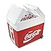 Produktbild Mobicool Coca-Cola MT48W Kühlbox mit Rollen passend für eine komplette Getränkekiste/Bierkiste, Thermo-elektrisch, 48 Liter, 12 V und 230 V für Auto, LKW, Boot, Wohnmobil und Steckdose