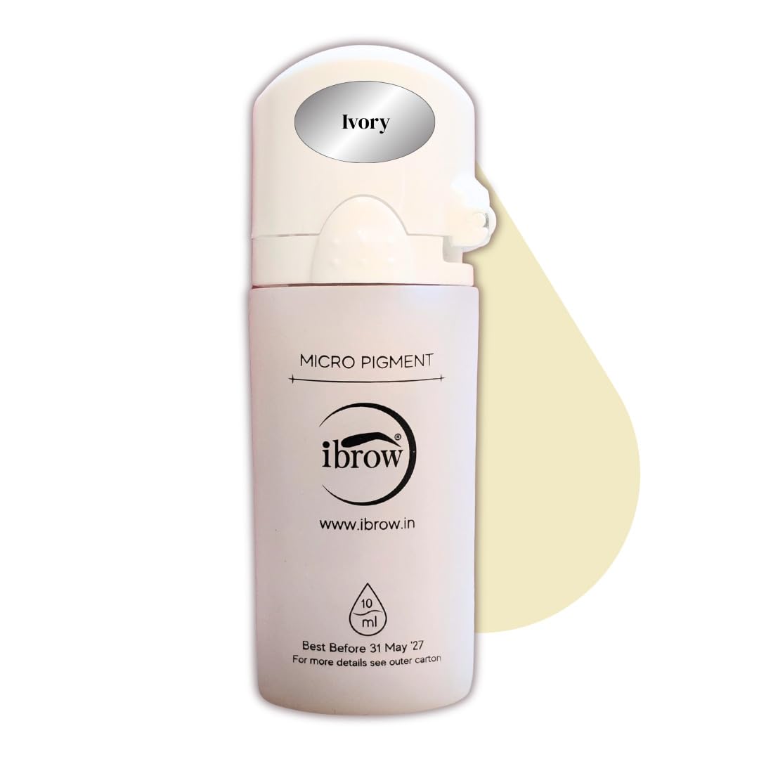 Ibrow Ivory Premium Semi Cream Pigment For Dark Lip Correction - 10ml-picture-12