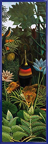 1art1 Henri Rousseau Affiche Reproduction et Cadre (Plastique) - Le Rêve, 1910 (91 x 30cm)