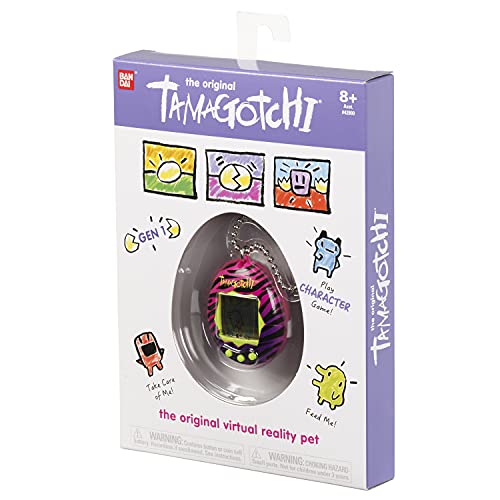 Image of Tamagotchi Electronic Game, Striped Tiger