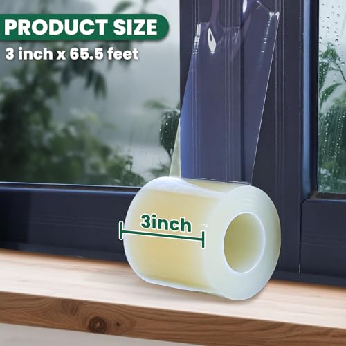 Image of Window Sealing Tape, Window AC Sealing Around Vents,Insulation,3 Inch Wide