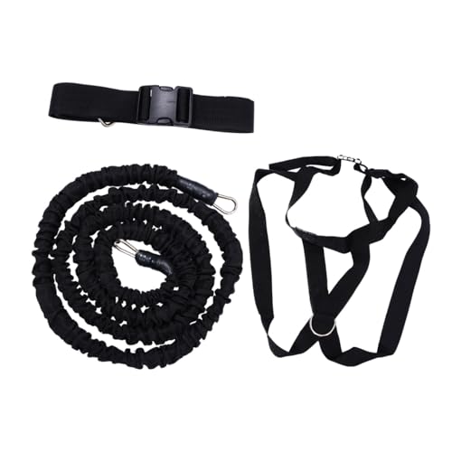 LIGHTAOTAO Banda De Ejercicios De Yoga Resistencia Fuerte Cuerda De Tracción De Tela Duradera, Kit Entrenamiento Fitness para Pilates, Entrenamiento Muscular y Fisioterapia En Casa