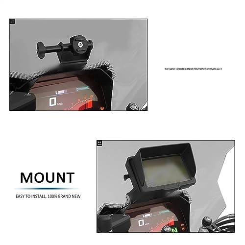 Support téléphone BMW R1250RS avec plaque de navigation GPS pour moto - 5