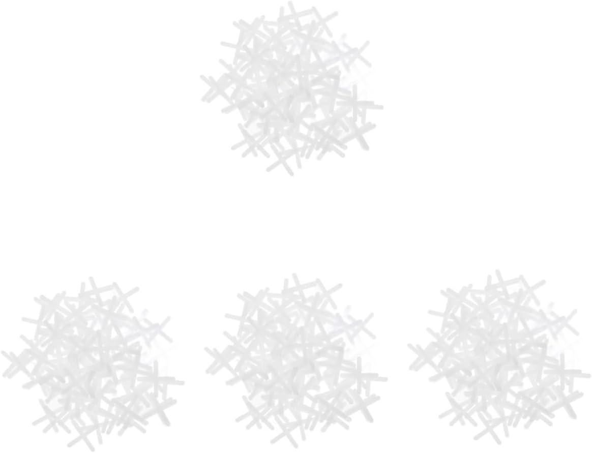 8000pcs Cross Shaped Ceramic Tile Spacers Thickness Leveling for Easy Installation Grout Alignment for Floor Wall Tiling Projects