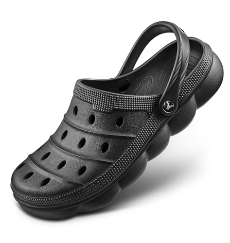 KEMISANT Women Clogs, Slip On Shoes Sandals with Cushioned Foot-Bed Sole