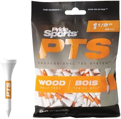 Pride Professional Tee System 1-1/2" Mini Wood Golf Tee