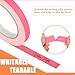 GEYYANG Fluorescent Gaffers Tape,Pink Spike Tape 1/2 inch x 20 Yards, Black Light UV Reactive, Multipurpose Bright Colors Neon Gaff for Stage Marking, Party and Art Crafts