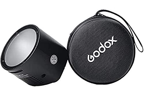 Godox H200R Round Flash Head Compatible for Godox AD200 Pro II AD200 Pro AD200 Pocket Flash, 200ws，Light and Portable