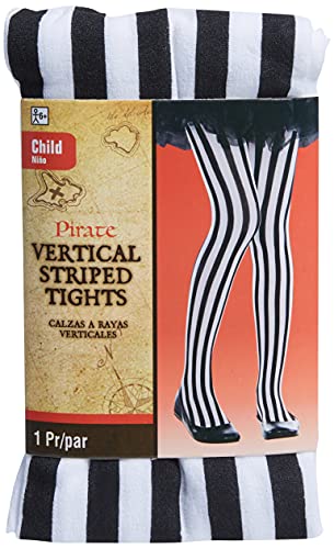 Vertical Striped Tights - Child Standard