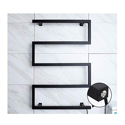 Toallero eléctrico de acero inoxidable 304 para pared con calentamiento rápido continuo