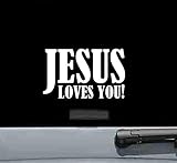 Jesus Loves You! Vinyl Decal Sticker