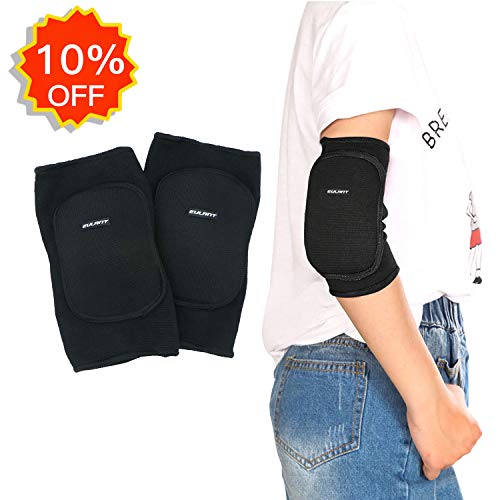 EULANT 1 Pair Child Elbow Support Brace Breathable Sport Protector Cover Crashproof Compression