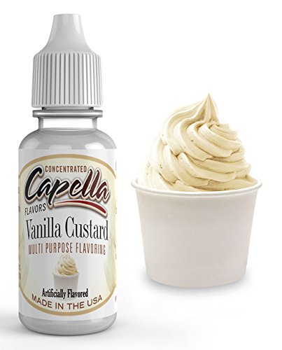 Capella Flavor Drops Vanilla Custard Concentrate 13ml bottle