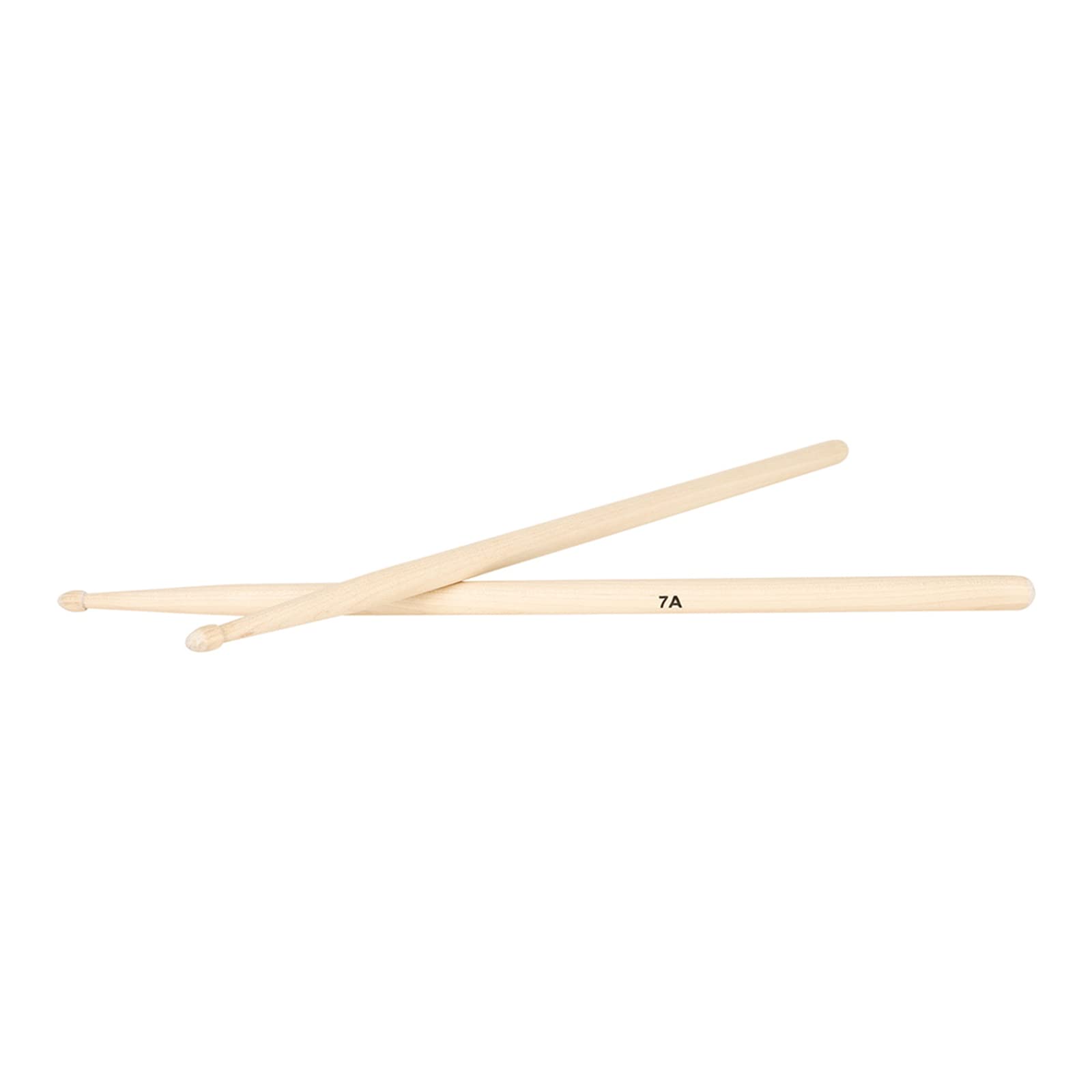 Classic-7A Drumsticks Ahorn Drumsticks, Holz Drumsticks Set, gleichbleibendes Gewicht und Tonhöhe, 12 Paar ovales Top Set mit Tasche